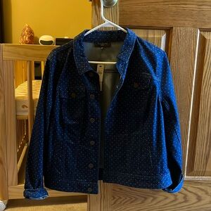 Talbots Petite Large Jean Jacket NWT